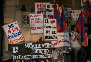 В Аргентине была проведена акция протеста