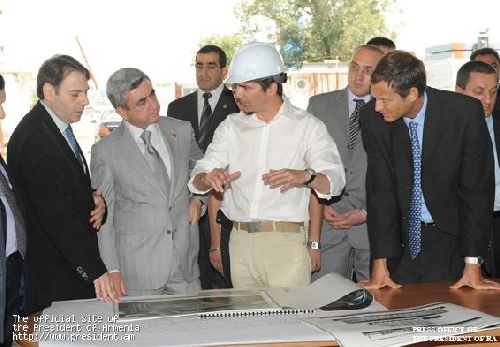 Сегодня Серж Саргсян посетил ЗАО «Международные аэропорты «Армения»