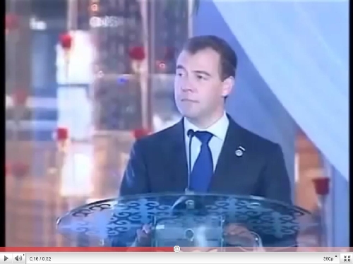 Поздравление Медведева на казахском языке стало хитом