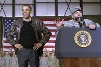Барак Обама выступил перед военнослужащими в Афганистане