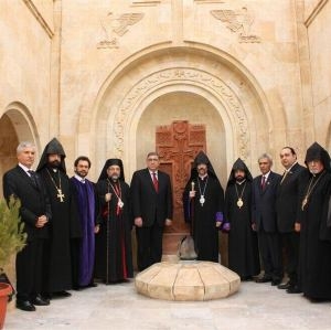 Դեյր Զորի հայկական եկեղեցում տեղի է ունեցել ՀՀ պետական դրոշի օծման արարողությունը