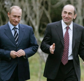 Состоялась встреча между Робертом Кочаряном и Владимиром Путиным