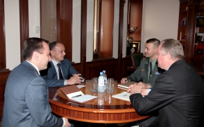 Сейран Оганян встретился с послом Украины в Армении
