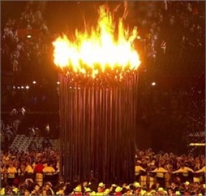 Олимпийский огонь потушили на несколько часов