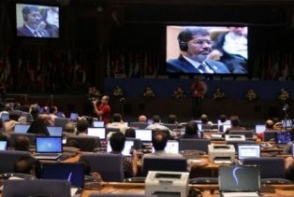 Сирийская делегация покинула зал во время выступления президента Египта на саммите Движения неприсоединения