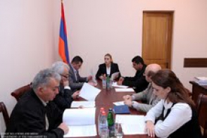 ԱԺ մարդու իրավունքների պաշտպանության եւ հանրային հարցերի մշտական հանձնաժողովի նիստում