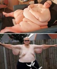 Самый толстый в мире мужчина похудел на 292 килограмма