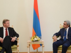 Серж Саргсян и Штефан Фюле обсудили ход переговоров по соглашению Об ассоциации между Арменией и ЕС