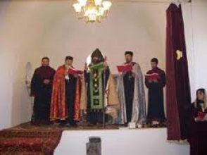 Վերաօծվեց Վրաստանի Թեթրիծղարոյի շրջանի Փոքր Դաղեթի Սուրբ Աստվածածին եկեղեցին