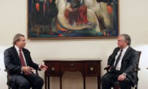 Эдвадр Налбандян принял новоназначенного сопредседателя МГ ОБСЕ от США