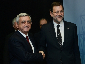 Սերժ Սարգսյանը հանդիպում է ունեցել Իսպանիայի վարչապետի հետ