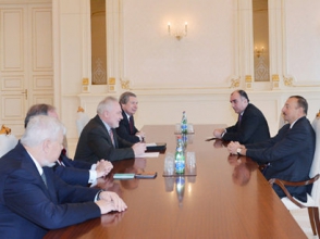 Алиев встретился с сопредседателями МГ ОБСЕ
