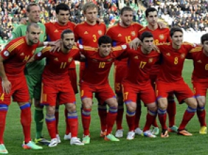 Сборная Армении занимает 41 строчку рейтинга ФИФА