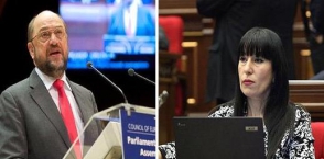 Եվրոպական խորհրդարանի նախագահ Մարտին Շուլցի  նամակը Նաիրա Զոհրաբյանին