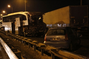 В крупном ДТП  в Турции пострадали 42 человека