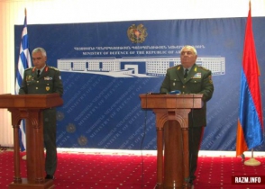 Քննարկվել են հայ–հունական ռազմական համագործակցությանն ու տարածաշրջանային անվտանգությանն առնչվող հարցեր