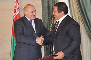 Гагик Царукян встретился с Александром Лукашенко