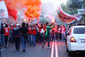 Միասնական երթ՝ Հայաստան-Պորտուգալիա խաղից առաջ