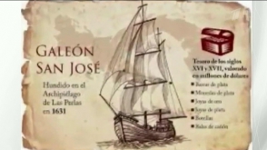 Կոլումբիայի ափերին ոսկով բեռնված հնամյա իսպանական նավ են գտել (տեսանյութ)