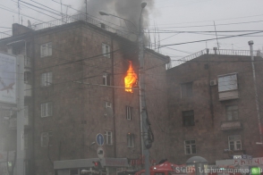 Հրդեհ Կոմիտասի պողոտայում