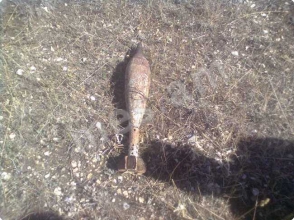 Հայտնաբերվել է արկ առանց պայթուցիչի