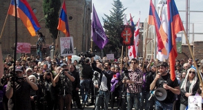 Հայոց Ցեղասպանության հիշատակի հանրահավաքներ Վիրահայոց թեմում