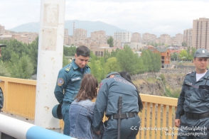 17-ամյա աղջիկը փորձել է նետվել Դավիթաշենի կամրջից