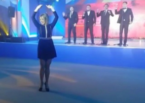Զախարովան «Կալինկա» է պարել Սոչիում