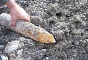 Շենքի նկուղում շինարարական աշխատանքներ կատարելիս հրթիռահրետանային արկ է հայտնաբերվել