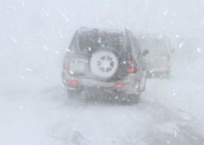 Հանրապետության մի շարք ավտոճանապարհների ձյուն է տեղում