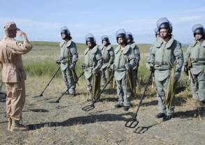 ՀՀ ԶՈւ ինժեներական զորքերի զինծառայողները վերապատրաստվում են Ռուսաստանում