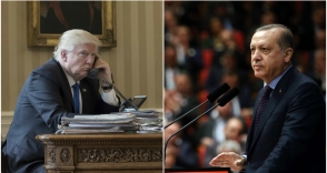 Трамп и Эрдоган провели 45-минутный телефонный разговор