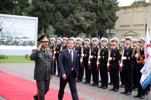 Թուրքիայի պաշտպանության նախարարին ընդունել են Ադրբեջանի նախագահը և ՊՆ ղեկավարը