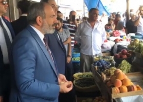 Նիկոլ Փաշինյանը գնացել է շուկա (տեսանյութ)