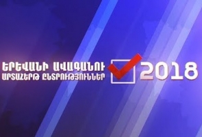 Ժամը 20:00-ի դրությամբ Երևանի ավագանու արտահերթ ընտրություններին մասնակցել է քվեարկելու իրավունք ունեցողների ընդհանուր թվի 43,65 տոկոսը