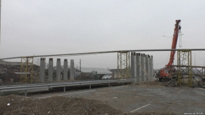 Հյուսիս-հարավ ճանապարհի շինարարները փակել են Երևան-Թալին մայրուղին