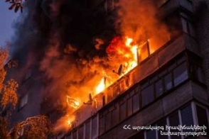 Հունվարի 1-ին Երևանում բնակարանն ամբողջությամբ այրվել է