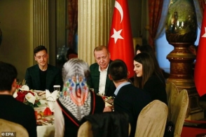Месут Озил поужинал с Эрдоганом (фото)