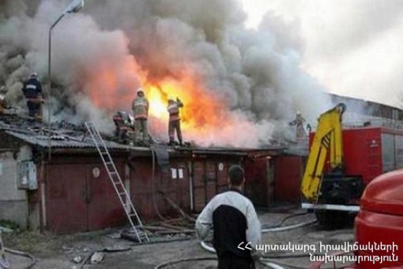 Շաքի գյուղում թոնրատան տանիքն ամբողջությամբ այրվել է