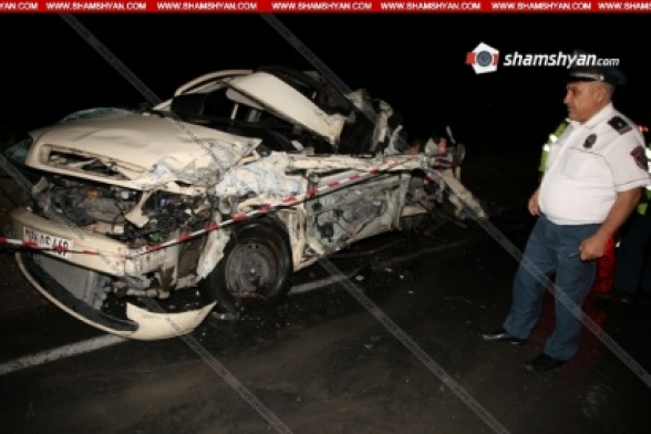 Արագածոտնի մարզում ЗИЛ-ի և Opel-ների մասնակցությամբ վթարի հետևանքով հիվանդանոց տեղափոխված 4 վիրավորներից մեկը հիվանդանոցում մահացավ (տեսանյութ)