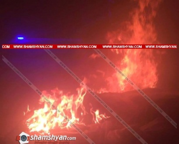 Լոռու մարզում այրվող բնակարանում գտնվող տանտիրոջը դուրս են բերել (տեսանյութ)