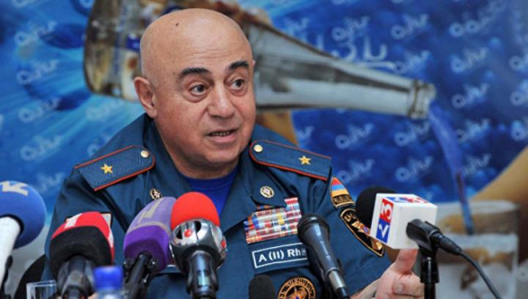 Вреж Габриелян назначен директором Спасательной службы МЧС Армении