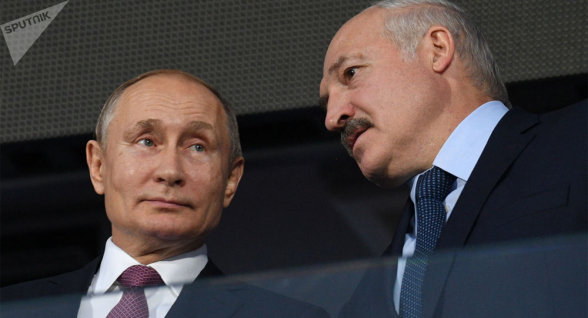 На переговорах Путина и Лукашенко внезапно погас свет (видео)