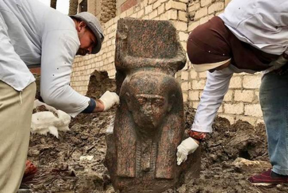 Եգիպտոսում հայտնաբերել են Ռամզես Բ-ի հազվագյուտ արձանը