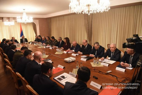 В Степанакерте прошло совместное заседание Советов безопасности Армении и Арцаха