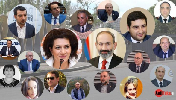 Փաշինյանի ԽԾԲ-ները պետական համակարգում ամենուր են