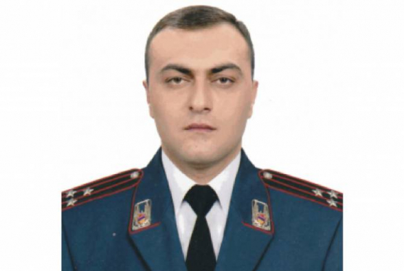 Артур Мкртчян назначен начальником областного управления Полиции Гегаркуника