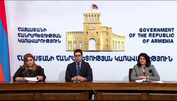 Пресс-конференция министра юстиции Рустама Бадасяна и замминистра здравоохранения Лены Нанушян (видео)