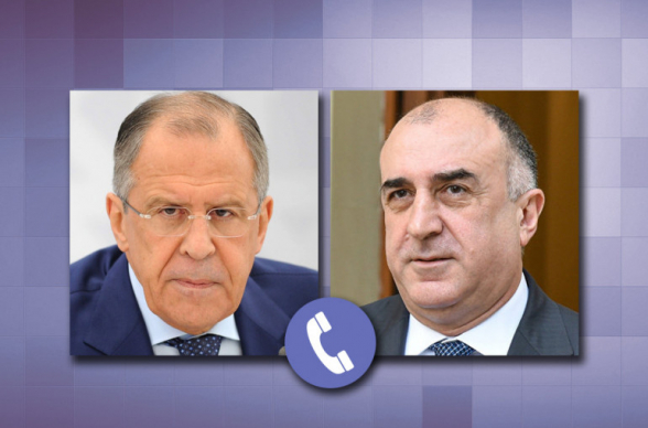 Լավրովն ու Մամեդյարովը հեռախոսազրույցի ընթացքում քննարկել են Ղարաբաղյան հակամարտության կարգավորման հարցը