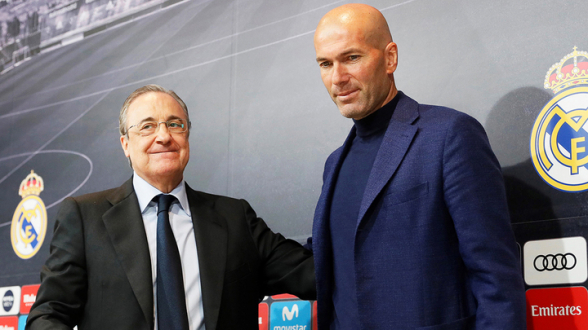 Руководство «Реала» готово предложить Зидану бессрочный контракт